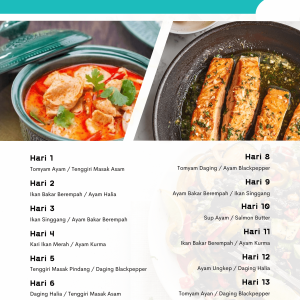 Confinement Food 14 Hari