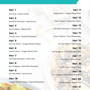 Pakej 21 Hari (42 Pack)