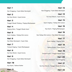 Pakej 44 Hari (88 Pack)